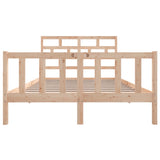 3101348 Bed Frame without Mattress Solid Wood 140x200 cm