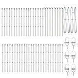 Fence Post Other 52 pcs Silver 3.2 x 3.2 x 80 cm Steel 3350146