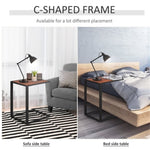 ZNTS Top Coffee Table/ Side Table/C-Shaped Side Table 53547683