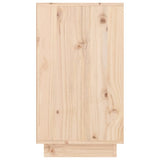 Shoe Cabinet 110x34x61 cm Solid Wood Pine 814449