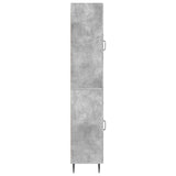 Cabinet Set 2 pcs Concrete Grey 33 x 34.5 x 89.5 cm 3416631