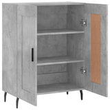 Sideboard Concrete Grey 69.5x34x90 cm Engineered Wood 830216