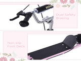 Stunt Scooter, Kids Scooter with 16" Big Wheels, Adjustable Height, Dual Brakes, for Ages 5 Years, T3398P348516