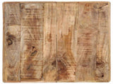 Bistro Table 60x60x77 cm Rough Mango Wood 321084