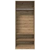 Wardrobe Artisian Oak 80x50x200 cm Engineered Wood 3307701