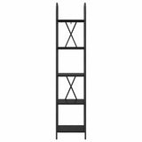 Bookshelf Black Oak 40 x 30 x 183 cm Engineered wood 879923