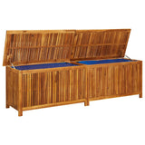 316500 Garden Storage Box 200x50x58 cm Solid Acacia Wood