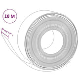 Garden Edgings 3 pcs Grey 10 m 20 cm Polyethylene 3155453