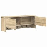 Wall-Mounted Coat Rack with Shelf Sonoma Oak 80 x 20 x 30 cm 874341
