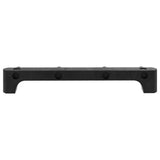 322607 6-Cube Display Shelf with Boxes Black 103x30x72,5 cm Fabric