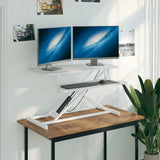Adjustable Workstation 90x40x cm Steel and Engineered Wood 336402