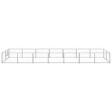 Dog Kennel Silver 14 m Steel 3082123