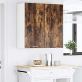 Hanging Cabinet Riga Smoked Oak 80 x 31 x 80 cm Engineered Wood 884286