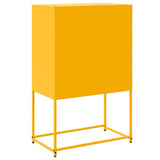 Sideboard Mustard Yellow 68.5x38.5x107 cm Steel 846485