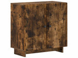 3 Piece Bathroom Cabinet Set EDE Smoked Oak Engineered Wood 3417419