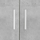 Aquarium Stand Concrete Grey 81x36x73 cm Engineered Wood 833627