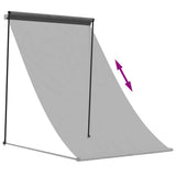 Retractable Awning Anthracite 150x150 cm Fabric and Steel 368751