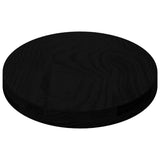 Table Top Dark Brown 80x40x4 cm Solid Wood Oak Oval 4009057