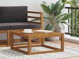 Outdoor Table Solid Acacia Wood Natural 59 x 59 x 37 cm 900447