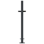 Garden Gate Anthracite 105x105 cm Steel Grass Design 153167