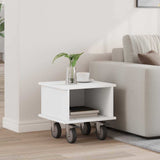 TV Stand White 37 x 35 x 35 cm Engineered Wood 891048