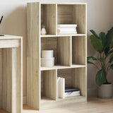 Bookcase Sonoma Oak 57x28.5x107.5 cm Engineered Wood 848005