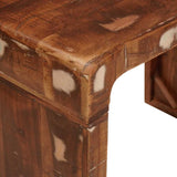 End Table Brown 60 x 35 x 46 cm Solid Reclaim Wood 4104576