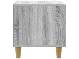 Bedside Cabinet Grey Sonoma 62 x 34.5 x 48 cm Engineered Wood 894551