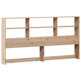 Bookcase Bed without Mattress 180x200 cm Super King Solid Wood Pine 3322477