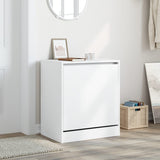 Shoe Cabinet White 60x42x69 cm Engineered Wood 839980