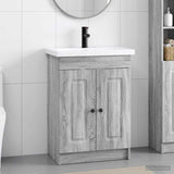 Bathroom Furniture Set Grey Sonoma 78.5 x 37.5 x 81 cm 3404180