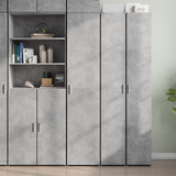 Highboard Concrete Grey 40x42.5x185 cm Engineered Wood 3281402