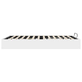 Ottoman Bed Frame White 193 x 135 x 25 cm Engineered Wood 3409277