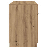 Desk Artisan Oak 100x50x75 cm Engineered Wood 856996