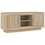TV Cabinet Sonoma Oak 102x35x45 cm Engineered Wood 811793