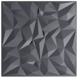 Wall Panels 24 pcs Grey 50x50 cm XPS 6 m Amethyst 4100052