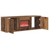 Electric Fireplace Old Wood 110 x 30 x 36.5 cm Engineered wood 8021029