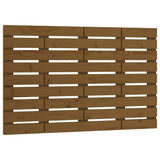 Wall Headboard Honey Brown 96x3x63 cm Solid Wood Pine 824726