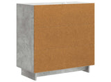 Sideboard Concrete Grey 66 x 34.5 x 90 cm Engineered Wood 893898