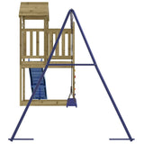 Outdoor Playset Impregnated Wood Pine 3155908