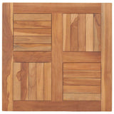 Table Top Teak Solid Teak Wood 60x60 cm Durable Teak Table Top 48988