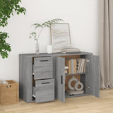 Sideboard Grey Sonoma 100x33x59.5 cm Engineered Wood 821002