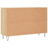 Sideboard Sonoma Oak 101.5x35x70 cm Engineered Wood 827207