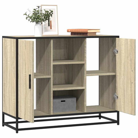 ZNTS Sideboard Sonoma Oak 92x35x76 cm Engineered Wood 849015