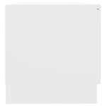 TV Cabinet White 80x35x36.5 cm Engineered Wood 811466