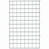 Pond Fence Set 8 pcs Green 50 x 80 cm Steel 42017318