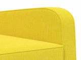 Armchair Light Yellow Fabric 42043402