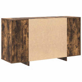 Sideboard Smoked Oak 135 x 41 x 75 cm Engineered Wood 3333890