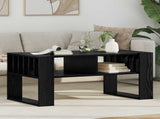 Coffee Table Black Oak 92 x 49.5 x 45 cm Engineered Wood 8000109