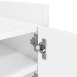 TV Cabinet White 80x35x40 cm Engineered Wood 848367
